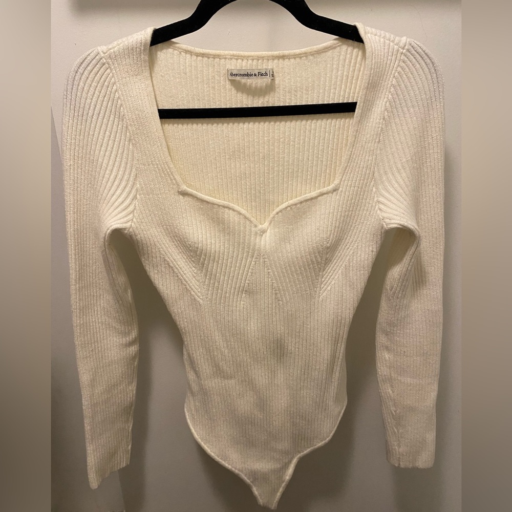 Abercrombie Sweetheart Sweater Bodysuit